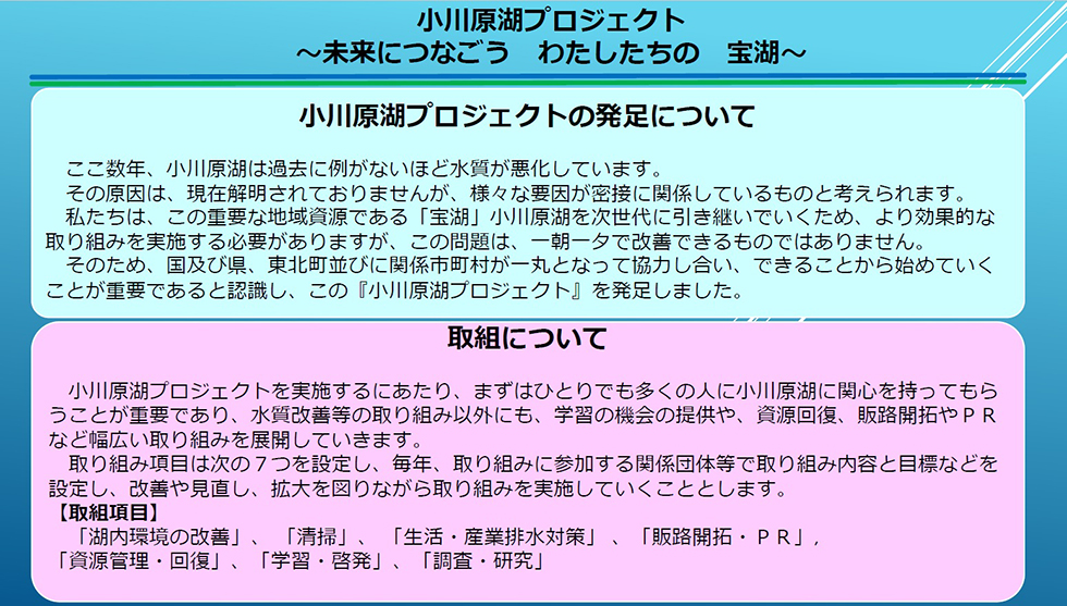 小川原湖プロジェクト
